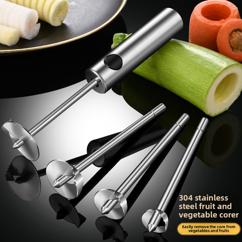 Kitchen Gadgets And Tools - 1セットキッチンガジェット野菜ドリル掘削器調理器具野菜スパイラルカッタースパイラライザー創造的なキッチンアクセサリー