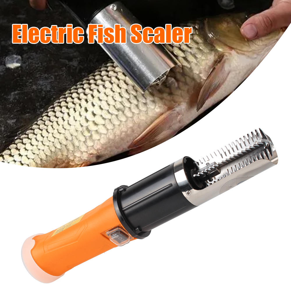 Kitchen Gadgets Electronic - NICEYARD 6000 RPM EU プラグキッチンツール魚の鱗かんなシーフードツール電動魚スケーラー釣りスケーラースクレーパー