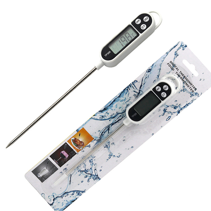 Kitchen Gadgets Electronic - 1-10P デジタルキッチン食品温度計 TP300 水油温度計肉調理用食品プローブバーベキュー電子オーブンキッチンツール