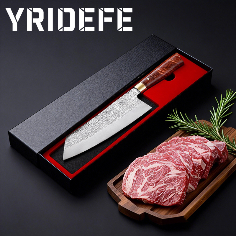 Kitchen Gadgets That Make Life Easier - 和風包丁、キッチン調理器具、手鍛造ステンレス多目的ナイフ、ギフトボックス付き