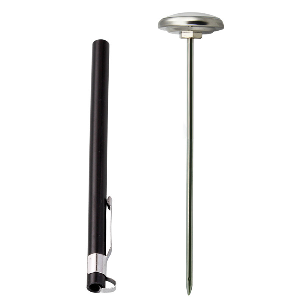 Instant Read Thermometer - 1pc ステンレス鋼プローブ温度計インスタント読み取りキッチン食品調理ミルクコーヒー肉バーベキュー温度テスターキッチンツール