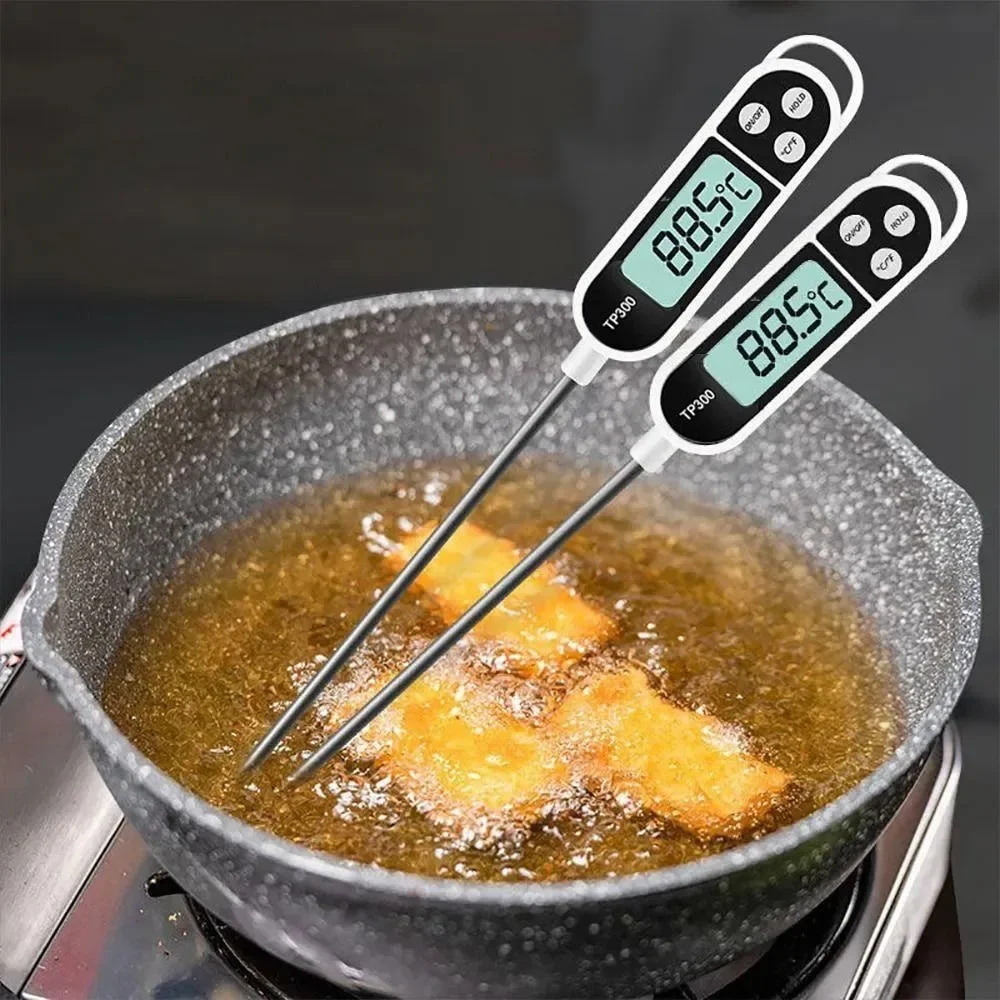 Kitchen Gadgets Electronic - 食品温度計 TP300 デジタルキッチン用温度計（水・油・肉用）調理用プローブ バーベキュー 電子オーブン キッチンツール