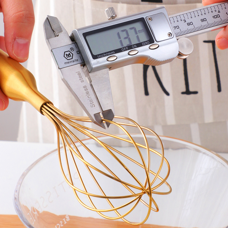 ステンレス鋼卵スターラーゴールデン小麦粉ビーターアップグレー - Kitchen Gadgets And Utensils のレビューと価格