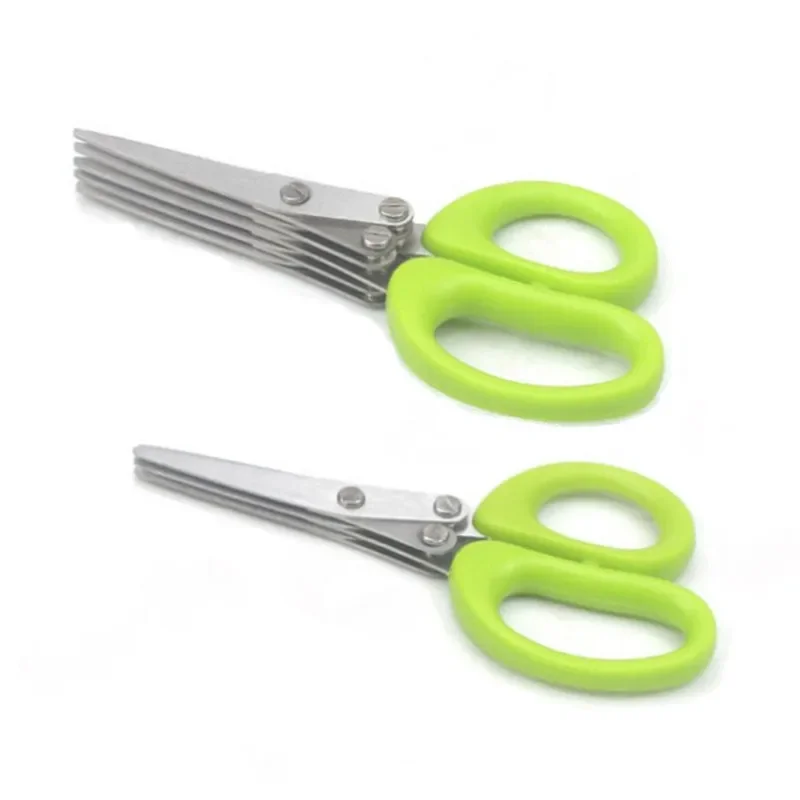 多層キッチンはさみステンレス鋼野菜カッターネギハーブ海苔スパ - Kitchen Gadgets List のレビューと価格