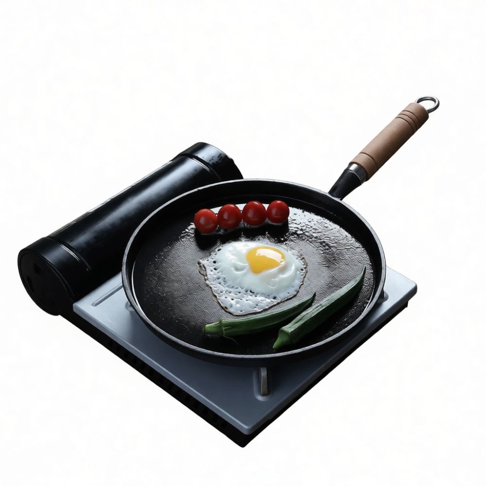 伝統的な鋳鉄製フライパン。コーティングなしで、健康的な調理が - Cast Iron Skillet のレビューと価格