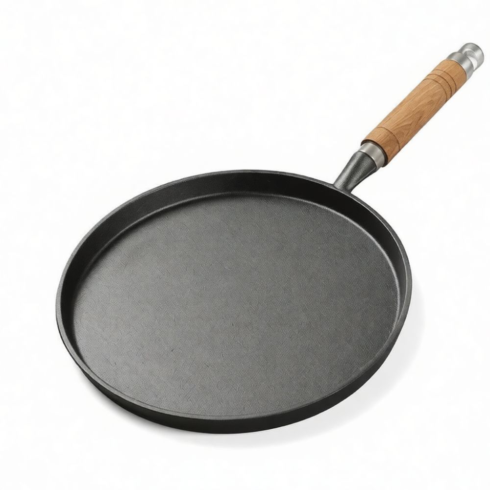 伝統的な鋳鉄製フライパン。コーティングなしで、健康的な調理が - Cast Iron Skillet のレビューと価格