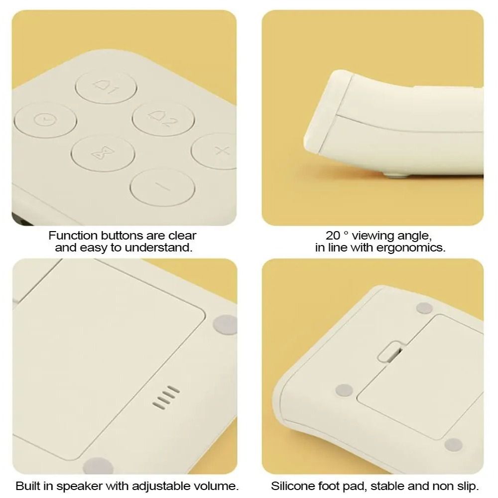 ギフトクリエイティブ小型目覚まし時計電池式シンプルな調理タイ - Kitchen Gadgets Modern のレビューと価格