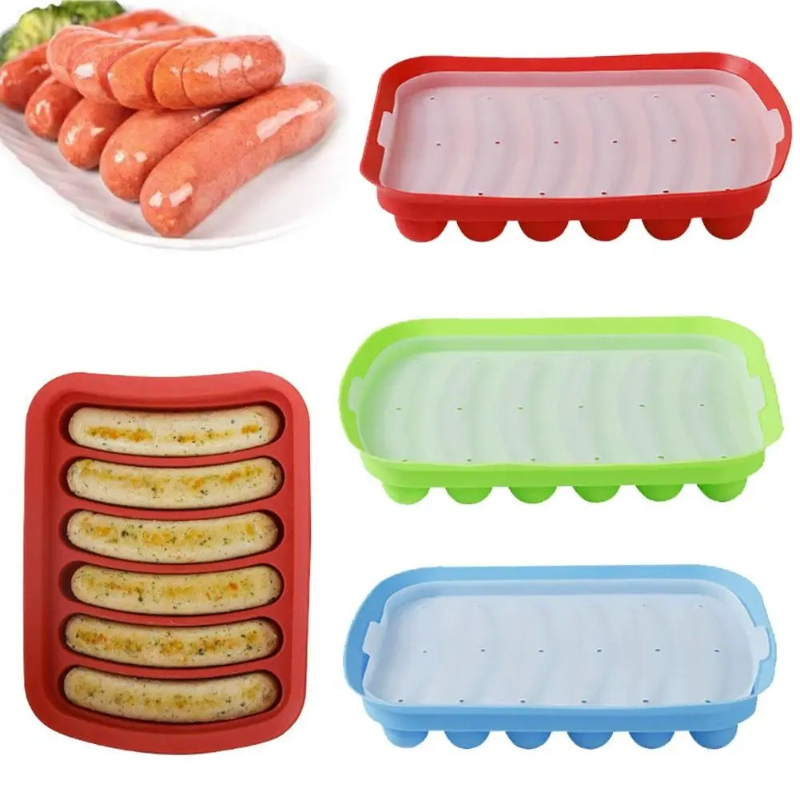 DIYグレードのシリコン製ソーセージ型、ベビーフードサプリメ - Kitchen Gadgets Made In Usa のレビューと価格