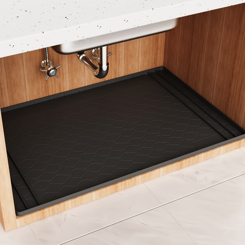 シリコン製シンク下マット キッチン必需品ガジェット、棚ライナ - Kitchen Gadgets Modern のレビューと価格