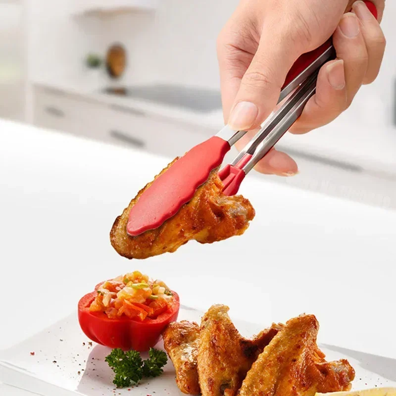 7インチ滑り止めフードトング、クリエイティブなBBQグリル、 - Kitchen Gadgets That Make Life Easier のレビューと価格