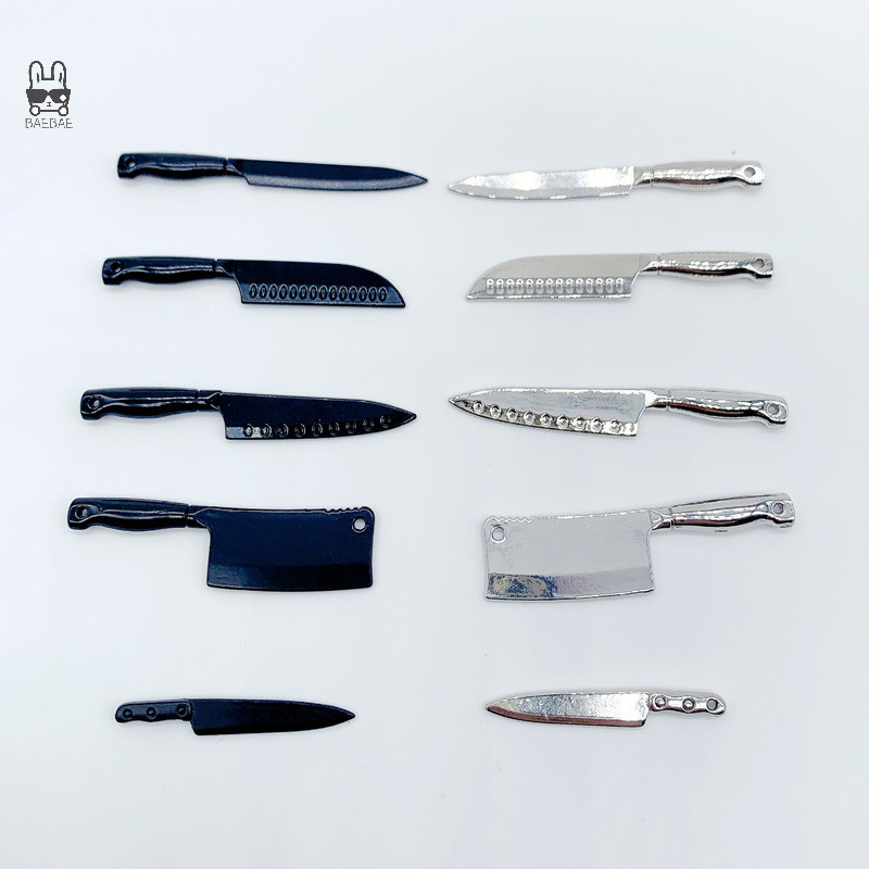 ドールハウスミニキッチンナイフ、シミュレーションプレイトイ、 - Kitchen Gadgets That Make Life Easier のレビューと価格