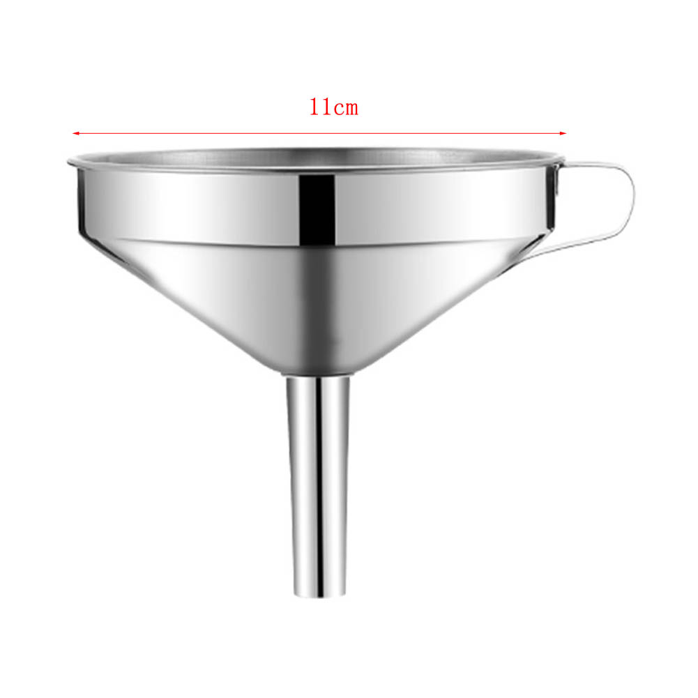 1Pc ステンレス鋼食用油漏斗広口キッチンアクセサリーバービ - Kitchen Gadgets List のレビューと価格