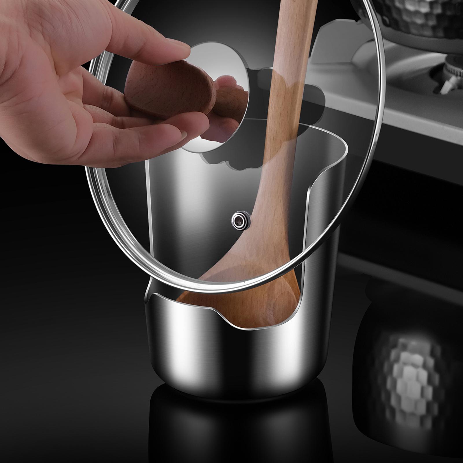 ステンレス製鍋蓋＆スプーンレストラック 多機能滑り止め厚手キ - Kitchen Gadgets And Utensils のレビューと価格
