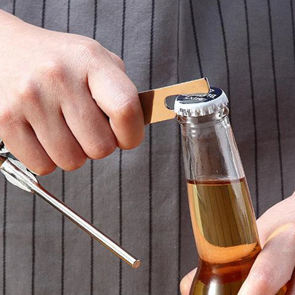 多機能ステンレス鋼食品缶缶手動栓抜き弱い手キッチンアクセサリ - Kitchen Gadgets Needed のレビューと価格