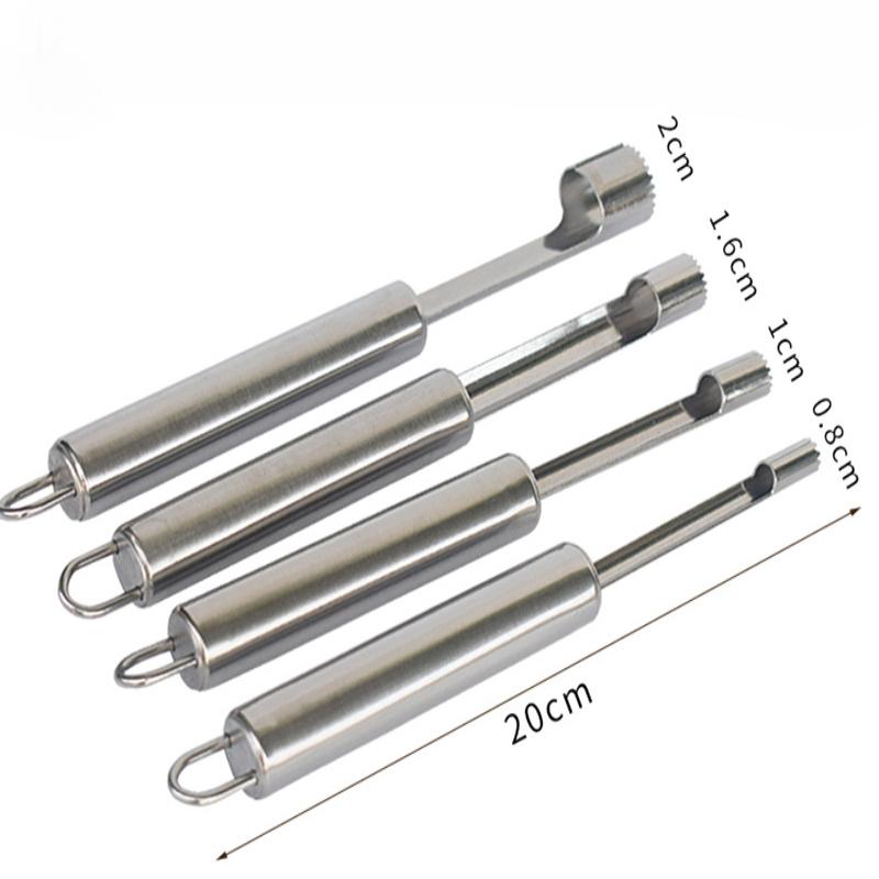 4 個フルーツコアリムーバーカッターキッチンガジェットステン - Kitchen Gadgets And Tools のレビューと価格
