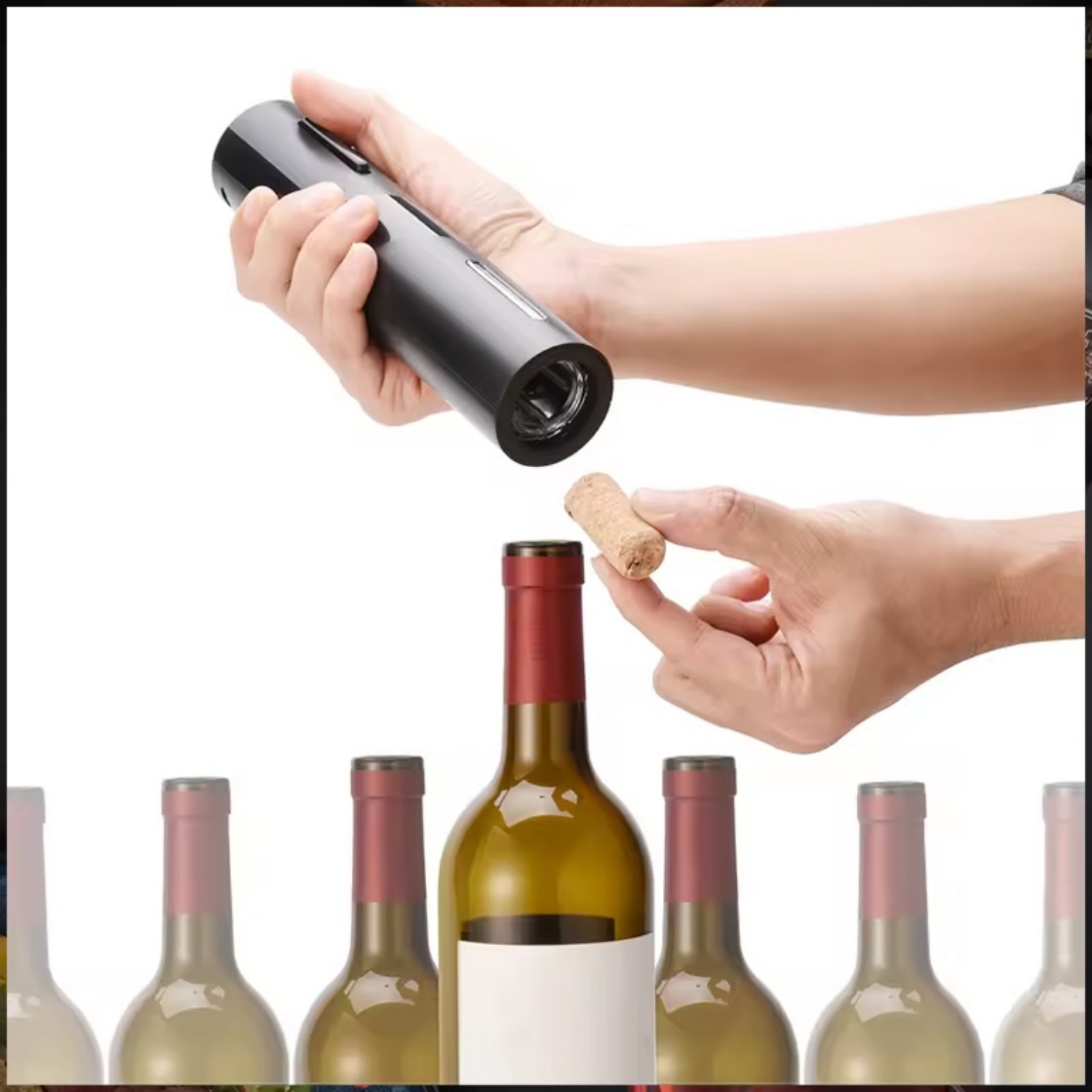 電動ワインボトルオープナー自動赤ワインコルク抜きワインオープ - Kitchen Gadgets Electronic のレビューと価格