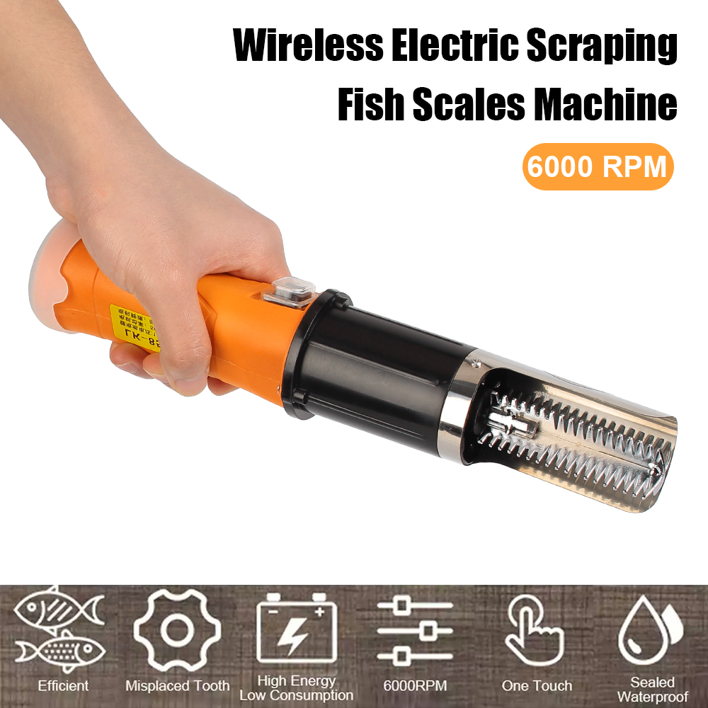 EUプラグ 電動魚鱗除去機 キッチンツール 魚介類ツール 電 - Kitchen Gadgets Electronic のレビューと価格