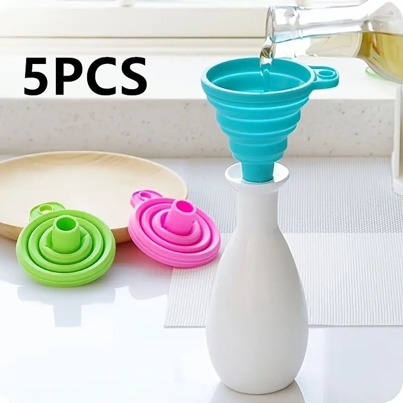 シリコーン折りたたみ漏斗多機能ポータブルミニキッチン格納式油 - Kitchen Gadgets And Utensils のレビューと価格