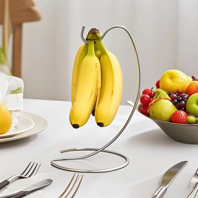 1個入りバナナホルダー スタンド バナナを新鮮に保つ モダン - Kitchen Gadgets Modern のレビューと価格