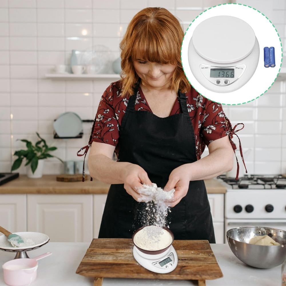 5 キロデジタルキッチンスケール多機能ポータブル電子食品スケ - Kitchen Gadgets Electronic のレビューと価格