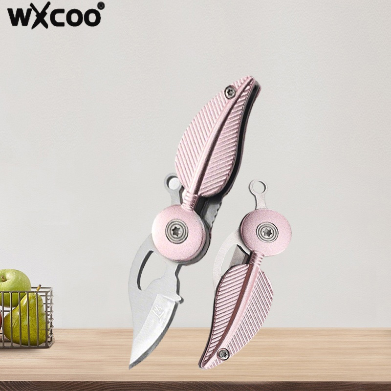 WXCOOミニナイフ、創造的な羽根型クラフトナイフ、多機能キ - Kitchen Gadgets Needed のレビューと価格