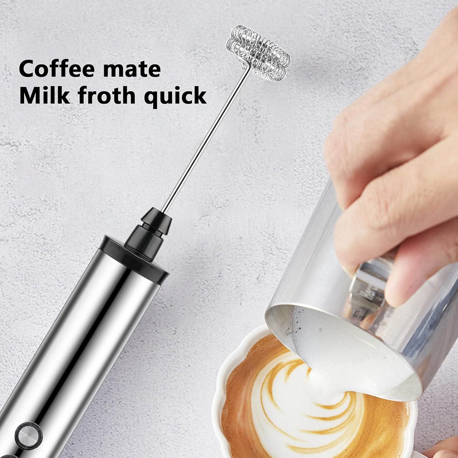 マグパイ3in1ハンドヘルド電動ミルク泡立て器ドリンクミキサ - Kitchen Gadgets Electronic のレビューと価格