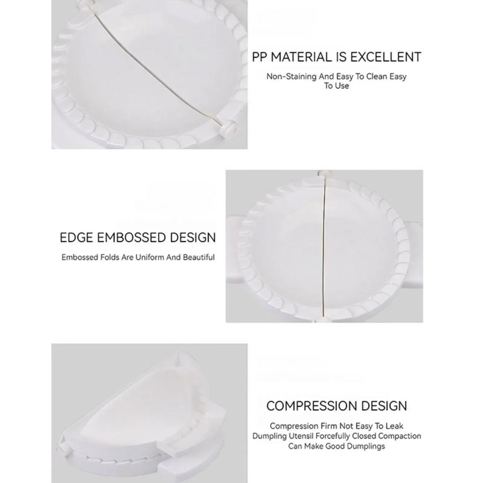 DIY 餃子型プレスキッチンアクセサリーピエロギメーカーペス - Kitchen Gadgets List のレビューと価格