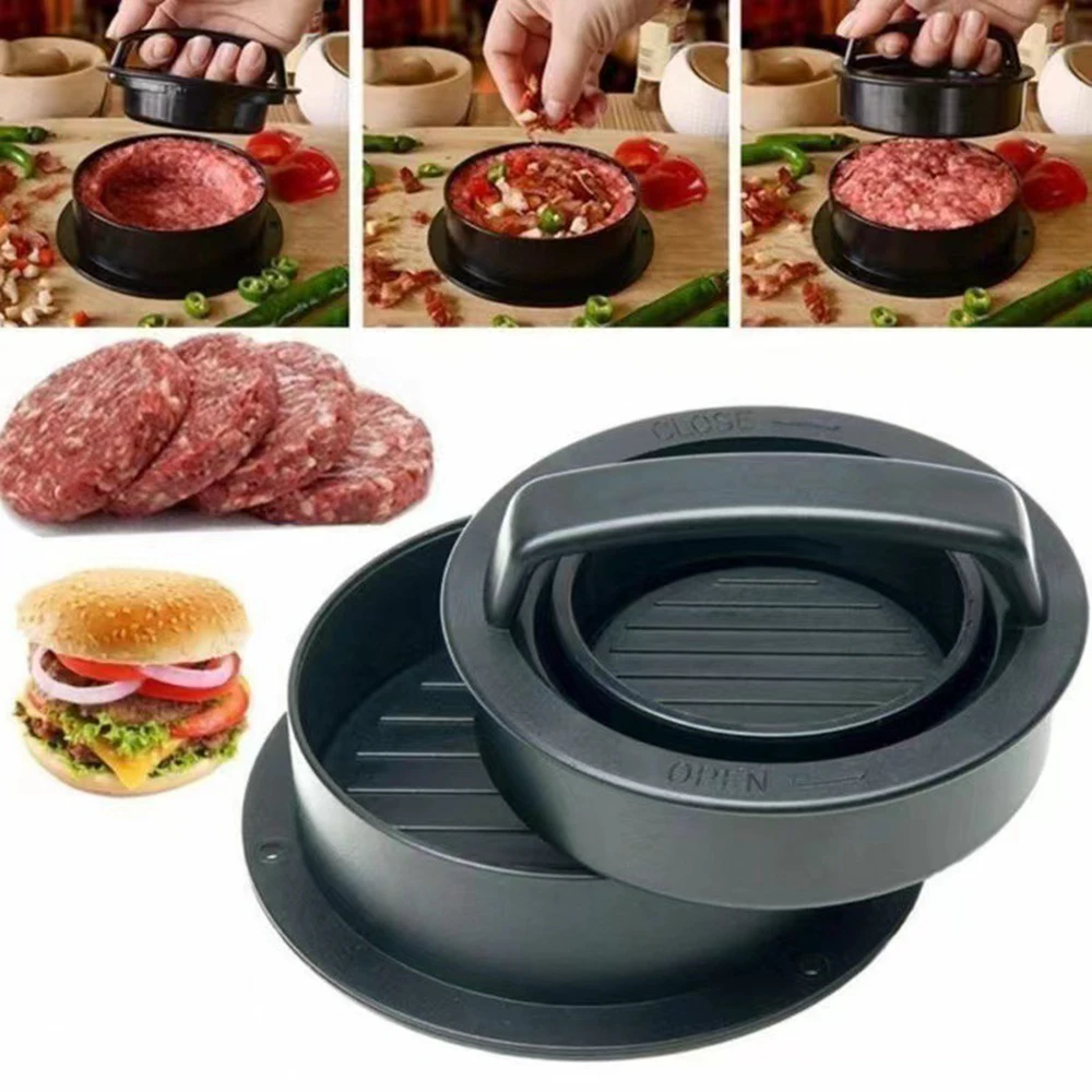 ラウンドハンバーガーバーガープレスビーフグリル食品グレード  - Kitchen Gadgets Modern のレビューと価格