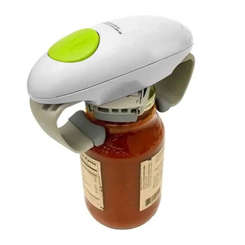 電動缶ボトル蓋オープナー両耳式ワンキー自動レストランスクリュ - Kitchen Gadgets Electronic のレビューと価格