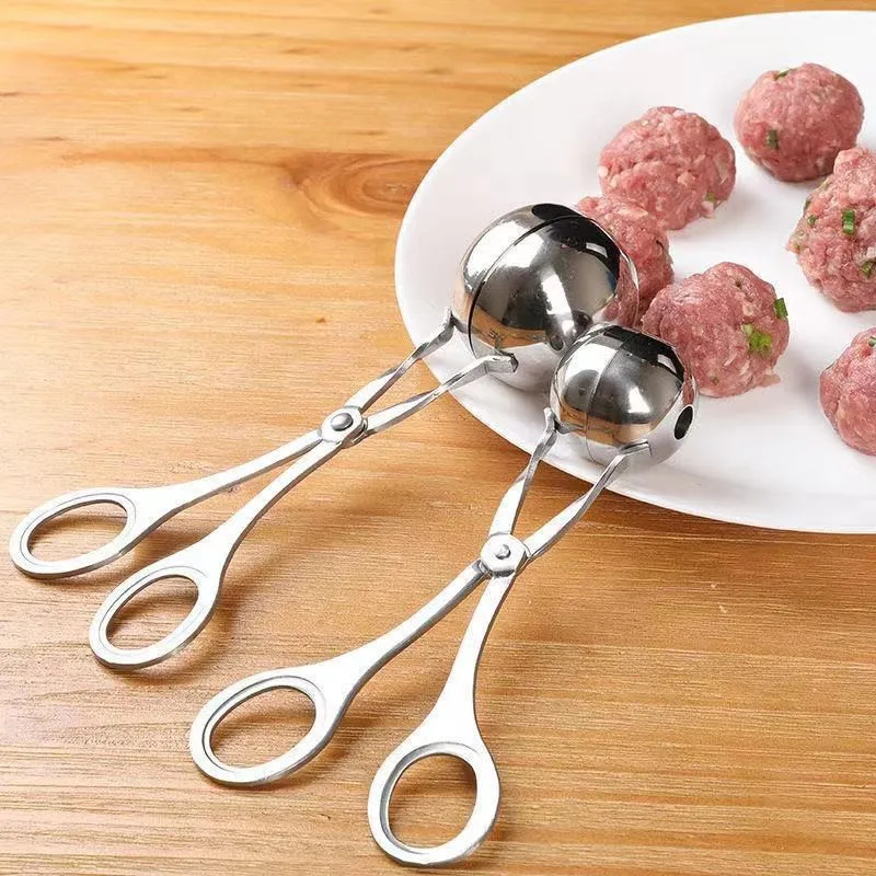 ミートボールメーカーツール ステンレス鋼クリップ 丸型おにぎ - Kitchen Gadgets Modern のレビューと価格