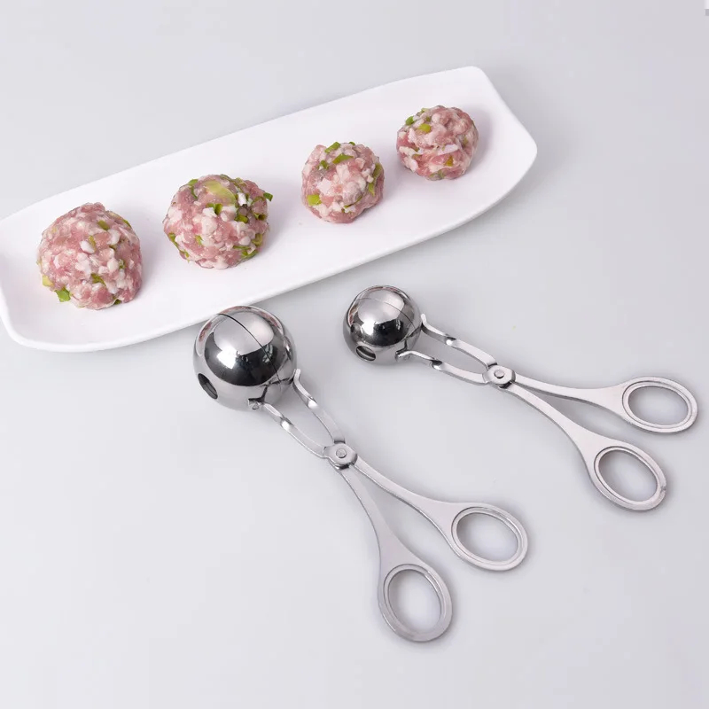 ミートボールメーカーツール ステンレス鋼クリップ 丸型おにぎ - Kitchen Gadgets Modern のレビューと価格
