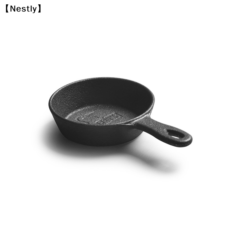 8.5CM ミニ鋳鉄フライパン ノンスティックミニ卵焼きフラ - Cast Iron Skillet のレビューと価格
