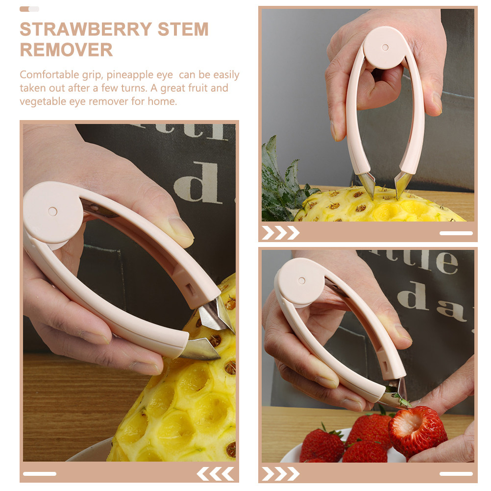 丈夫なパイナップル芯取り器、イチゴの茎取り器、フルーツ皮むき - Kitchen Gadgets And Tools のレビューと価格