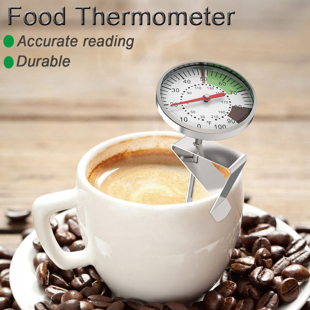 0-100 ° C 食品温度計ステンレス鋼コーヒーミルク温度 - Kitchen Gadgets List のレビューと価格