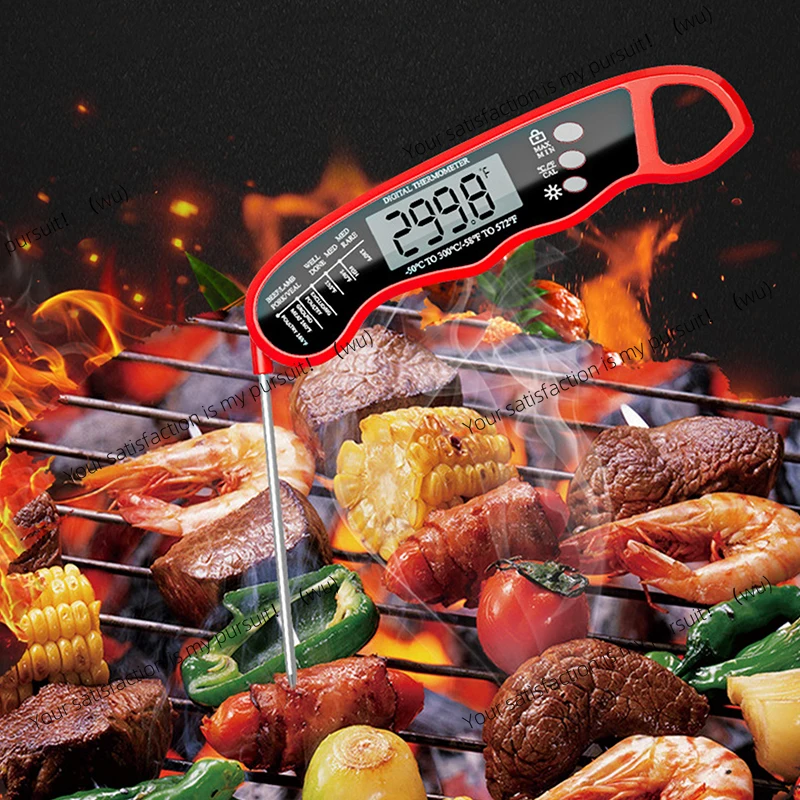 デジタル温度計を瞬時に読み取る、防水、バックライト付き、校正 - Instant Read Thermometer のレビューと価格