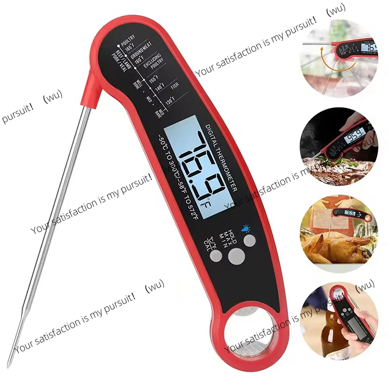 デジタル温度計を瞬時に読み取る、防水、バックライト付き、校正 - Instant Read Thermometer のレビューと価格