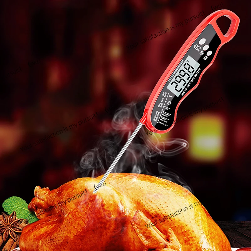デジタル温度計を瞬時に読み取る、防水、バックライト付き、校正 - Instant Read Thermometer のレビューと価格