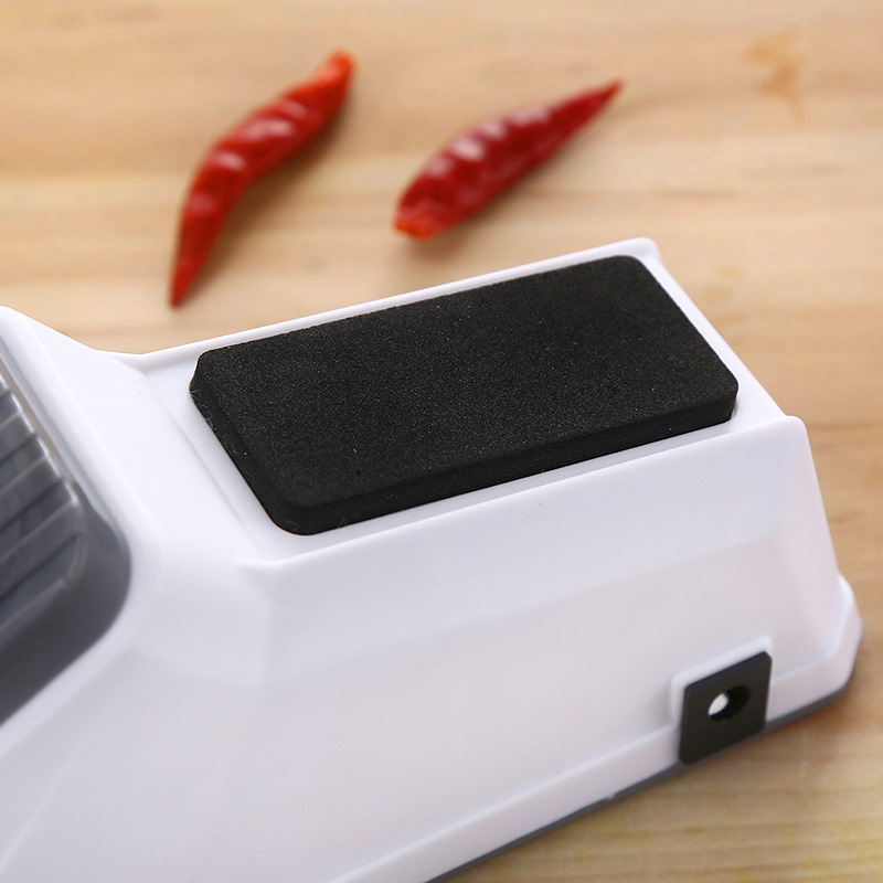 USB充電式電動調整可能キッチンナイフはさみツールナイフダイ - Kitchen Gadgets Electronic のレビューと価格