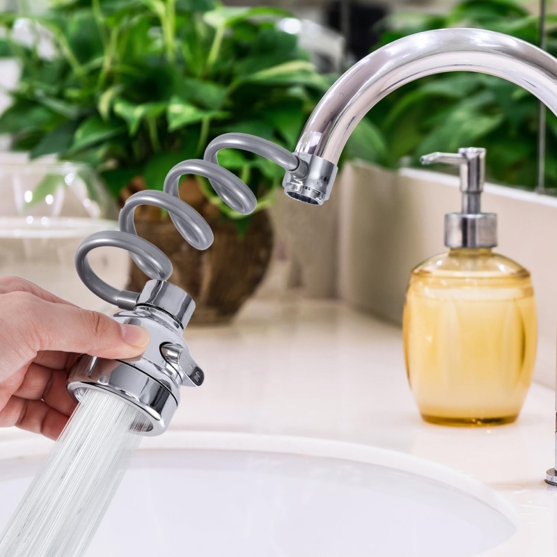 新しい 3 モードシンクの蛇口延長チューブ 360 度回転フ - Kitchen Gadgets List のレビューと価格