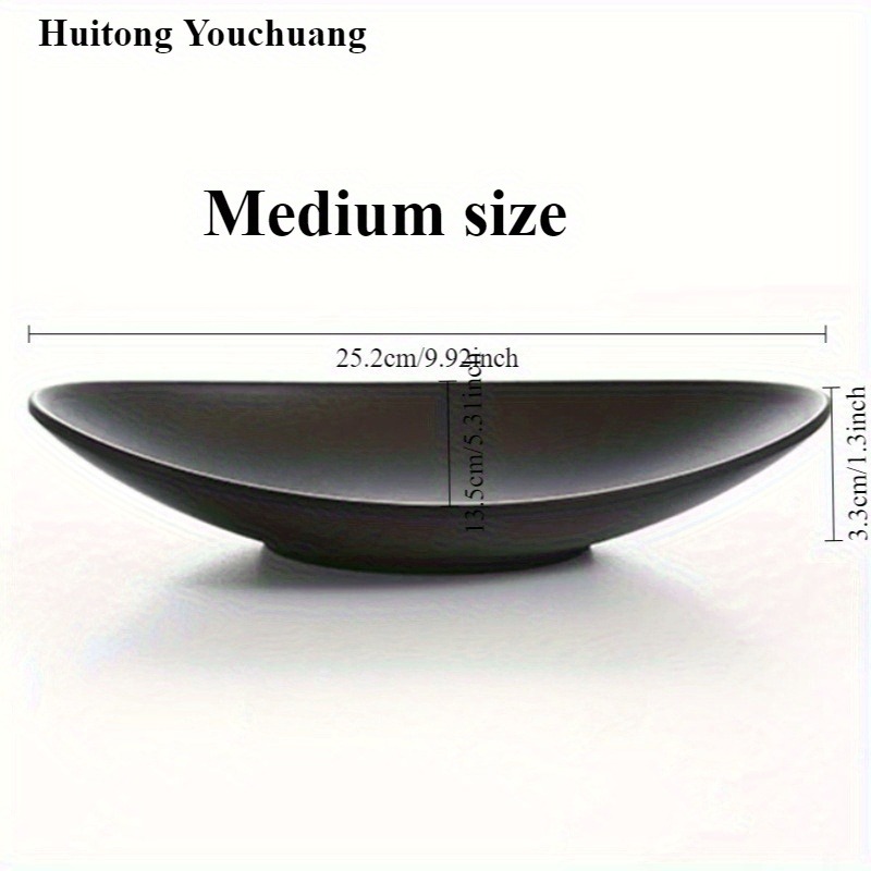 多機能トレイ 1個入り オーバル型 マットブラック ジュエリ - Kitchen Gadgets Needed のレビューと価格