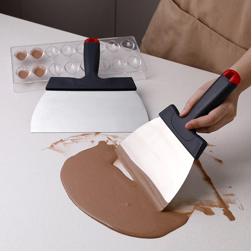 ステンレス鋼生地スクレーパーコーティングスパチュラチョコレー - Kitchen Gadgets List のレビューと価格