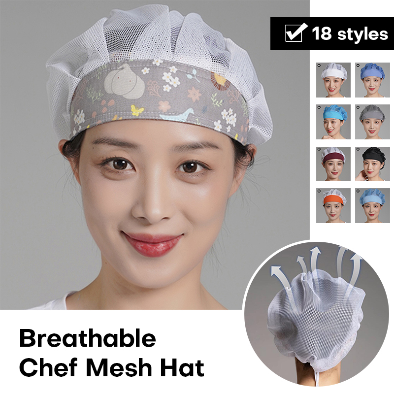 男性と女性のための防塵弾性調理キャップ、シェフの帽子、通気性 - Kitchen Gadgets That Make Life Easier のレビューと価格