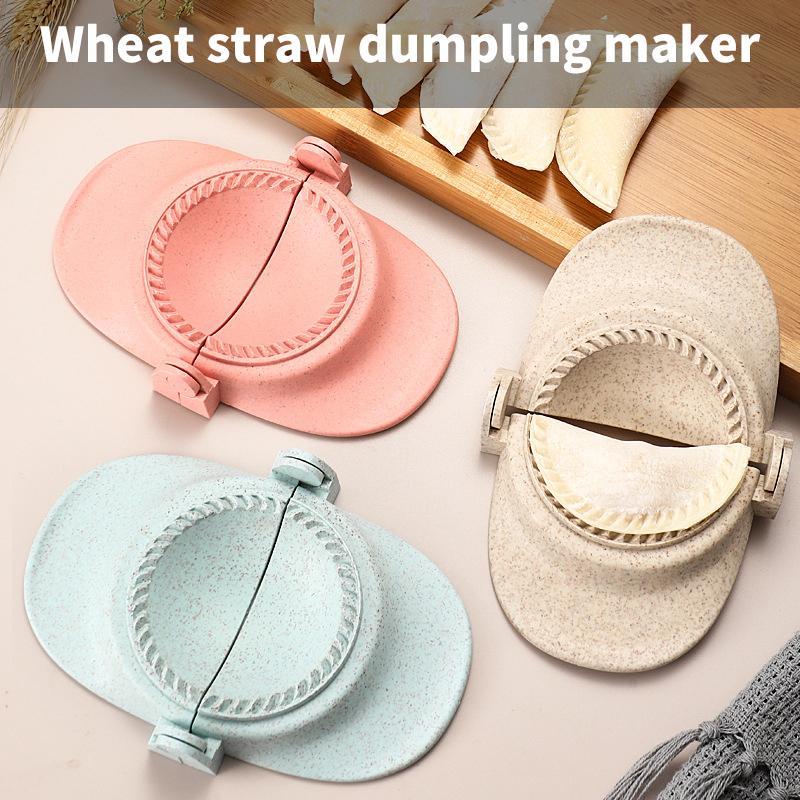 手動小麦わら餃子型キッチンアクセサリーBPAフリーホルダー自 - Kitchen Gadgets That Make Life Easier のレビューと価格