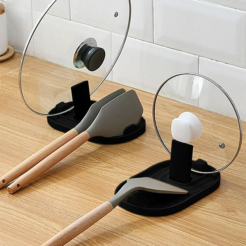 1 個多色折りたたみ式北欧スタイルポットホルダー蓋シャベル収 - Kitchen Gadgets Needed のレビューと価格
