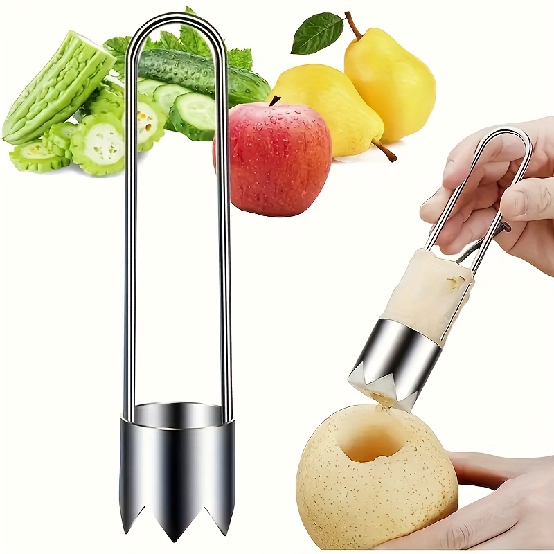 ステンレス製果物野菜芯抜き器、ピーマン種子除去ツール、リンゴ - Kitchen Gadgets And Tools のレビューと価格