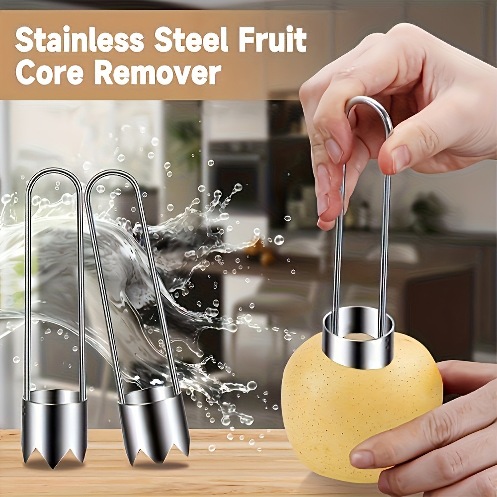 ステンレス製果物野菜芯抜き器、ピーマン種子除去ツール、リンゴ - Kitchen Gadgets And Tools のレビューと価格