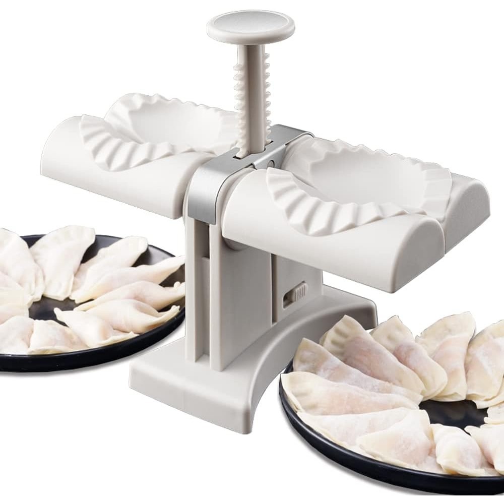 自動餃子製造機、お手入れ簡単、ダブルヘッドプレス型、パイ・ワ - Kitchen Gadgets List のレビューと価格