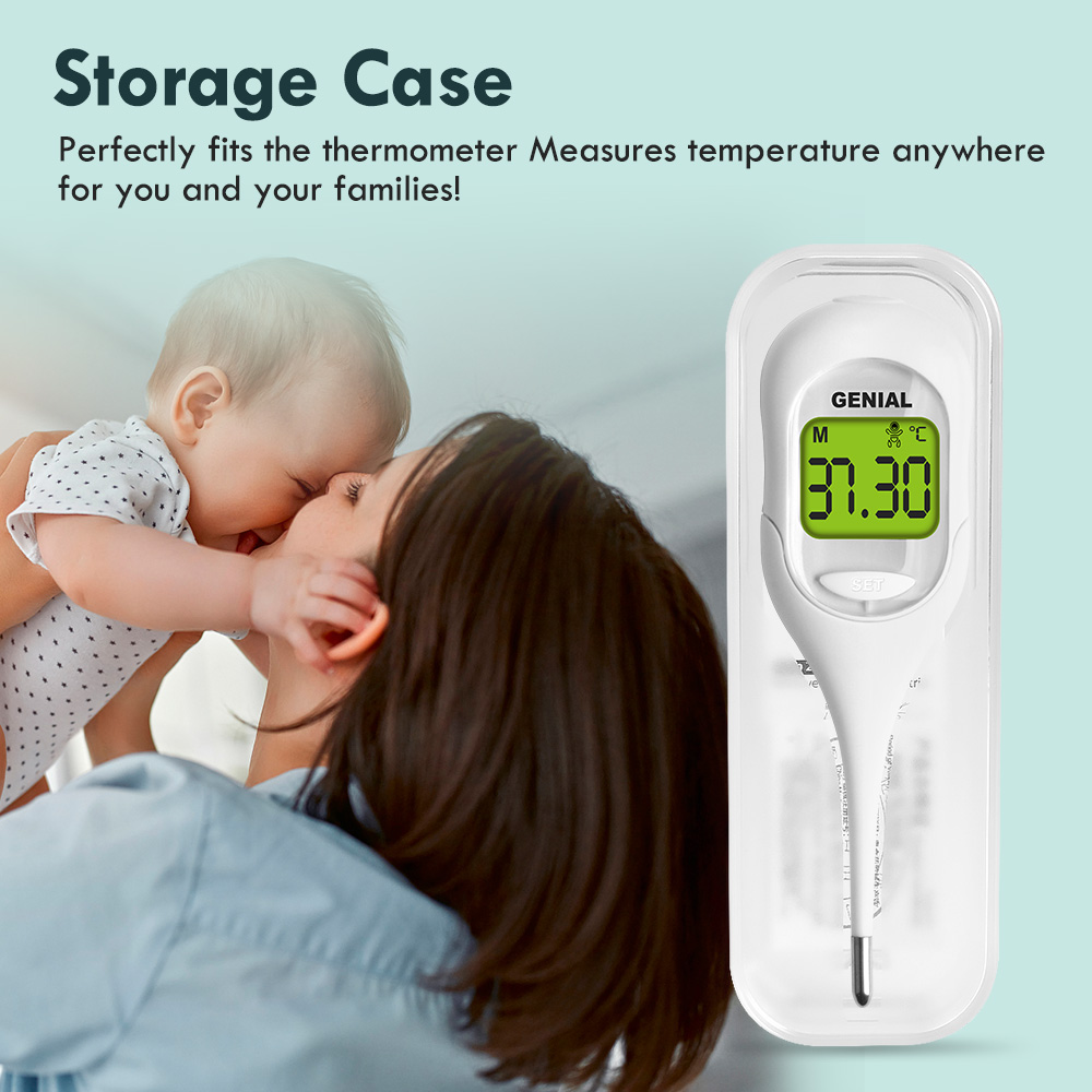 8秒の高速読み取りデジタル口腔体温計、大人、子供、赤ちゃん用 - Instant Read Thermometer のレビューと価格