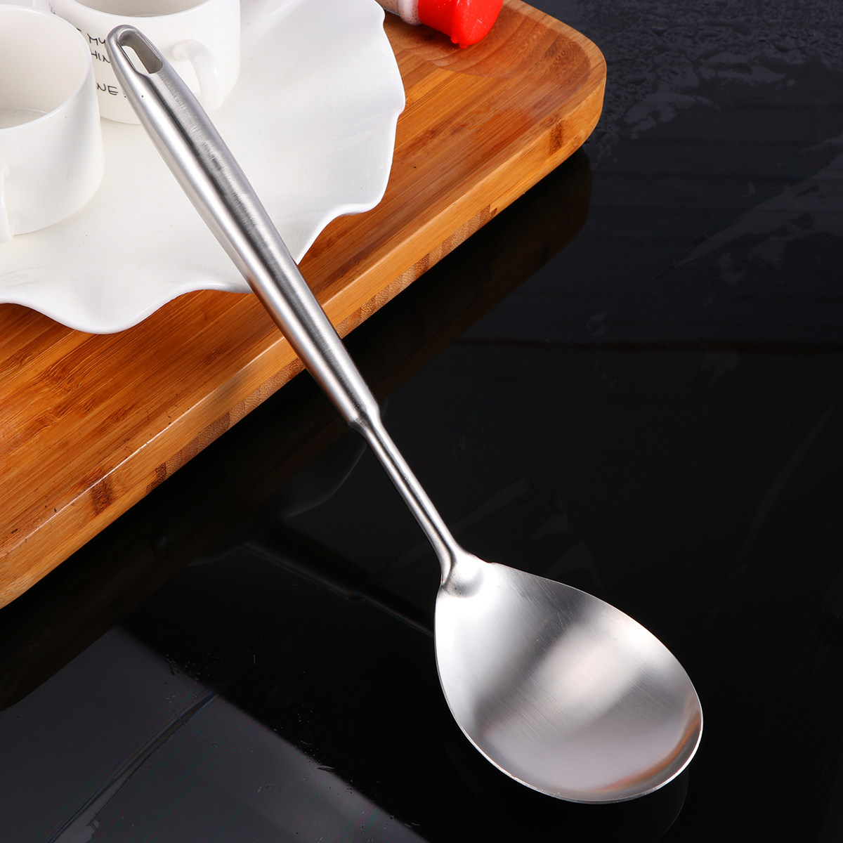 ステンレス製調理器具セット、しゃもじ、耐久性、食器洗い機対応 - Kitchen Gadgets And Utensils のレビューと価格