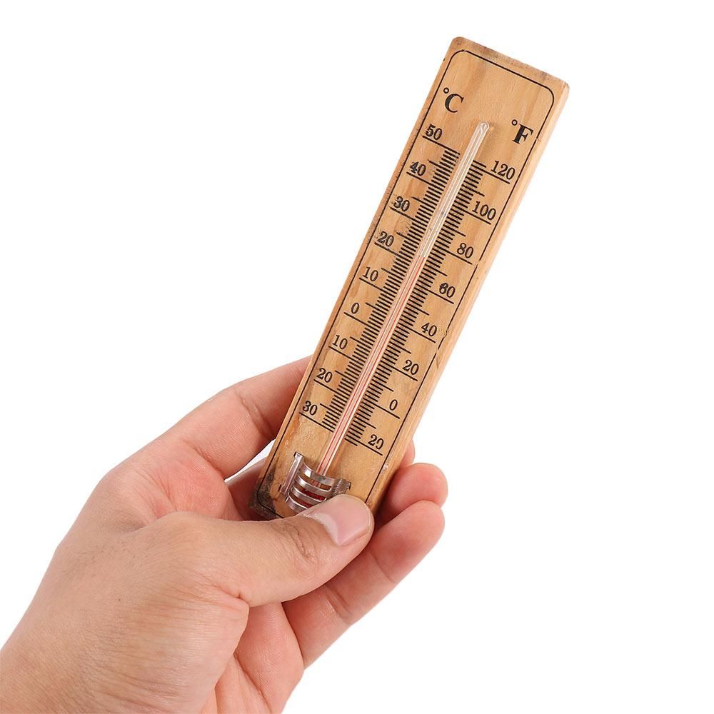 壁掛け式室内温度計（木製、直接測定タイプ） - Instant Read Thermometer のレビューと価格